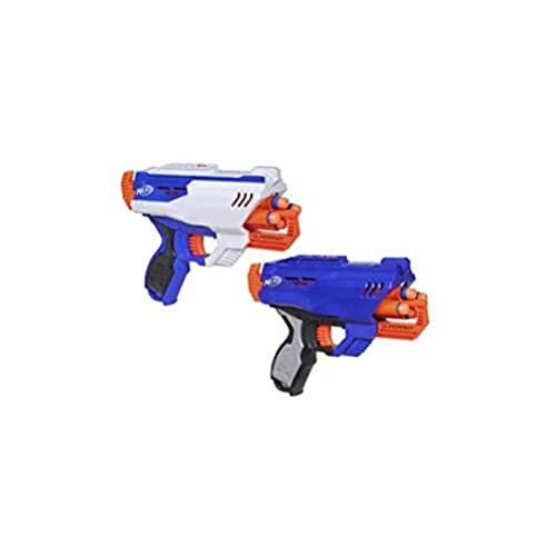 Nerf E4843EU5 Schaumstoff-Blaster NER Elite Quadrant, 2 Stück von NERF