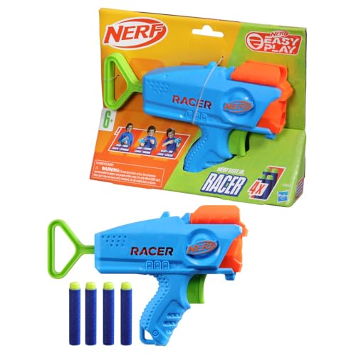 Nerf Elite Junior Racer Easy Play Dart-Blaster von NERF