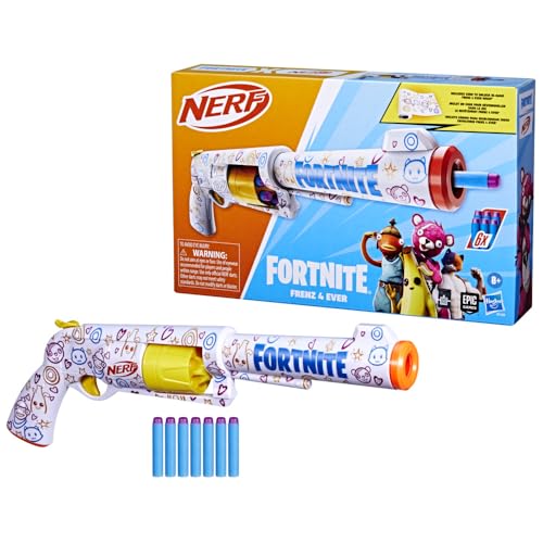 Nerf Fortnite Frenz 4 Ever Dart-Blaster von NERF