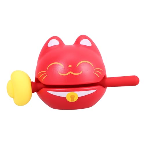 1 Set Lucky Cat Schlaginstrument Schlaginstrument Spielzeug Musikspielzeug Cartoon Spielzeug Rhythmus Spielzeug Büro Percussion Spielzeug Spielzeug Büro Entspannungsspielzeug NESTINGHO von NESTINGHO