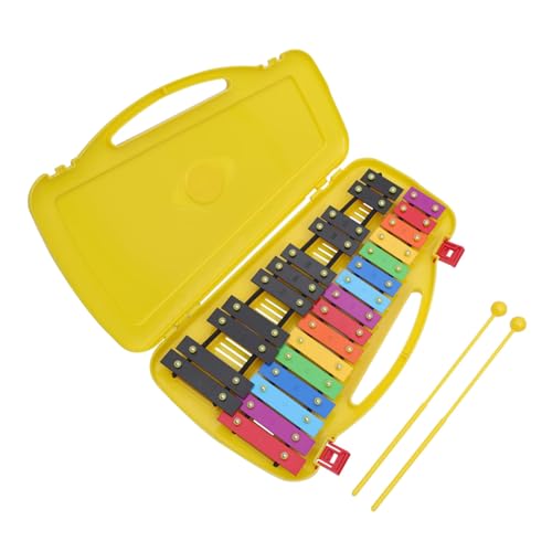 1stk Schlagzeug Xylophon Musikspielzeug Musikalisches Spielzeug Xylophon Für Kinder Kinder-xylophon Xylophon Mit 27 Tönen Glockenspiel Xylophon Xylophon-schläger Plastik Colorful NESTINGHO von NESTINGHO