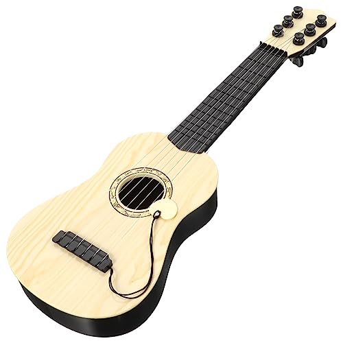 Gitarrenspielzeug Gitarre Für Kinder Kinderspielzeug Kleinkind Gitarre Kinder-Ukulele Kindergitarre Für Mädchen Ukulele Für Kinder Ukulele Für Anfänger Kinder Gitarre Plastik NESTINGHO von NESTINGHO