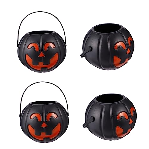 NESTINGHO 1 Satz 12 Stück LED Lichtdekor Kunststoff Halloween Schädel Eimer Requisiten Halloween Szenendekoration Halloween Requisiten von NESTINGHO