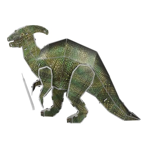 NESTINGHO 1 Satz 39 Dinosaurier-Puzzle Montagerätsel Kinderspielzeug Entwirrungsrätsel buchregal Dekoration für Kinder 3D-Puzzle-Spielzeug 3D-Dinosaurier-Spielzeug Papier Green von NESTINGHO