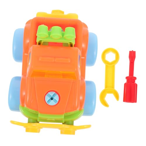 NESTINGHO 1 Satz Abnehmbares Spielzeug interaktives Spielzeug Kinder experimentierkasten Montageauto Spielzeug Kinderautomodell Spielzeug Kinderspielzeug Autospielzeug für Kinder Plastik von NESTINGHO