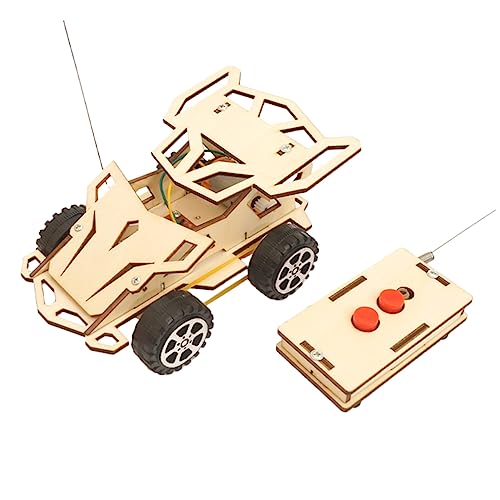 NESTINGHO 1 Satz Antriebsräder Stammbausatz Bauwissenschaftliches Spielzeug Bausätze Für Wissenschaftliche Projekte Rc-Rennwagen DIY Stammspielzeug Montagefahrzeug Lauflernwagen Rennmodell von NESTINGHO