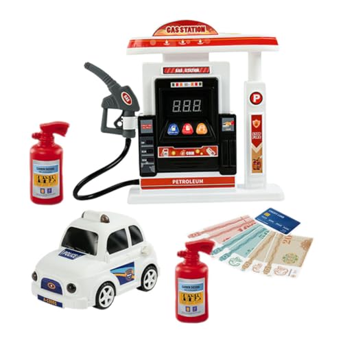 NESTINGHO 1 Satz Autospielzeug für Kinder Benzinpumpe Spielzeug Simulation Tankstelle Spielzeug interaktives spielzeug interactive toys spielzeuge batterien Tankstellenmodell selber machen von NESTINGHO