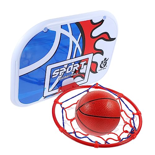 NESTINGHO 1 Satz Basketballspielzeug Für Kinder Basketballspielzeug Für Die Wand Wand-basketballkorb Indoor Sport-basketballkorb Rayan-Spielzeug Für Kinder Basketballkorb-Spiel Blue von NESTINGHO