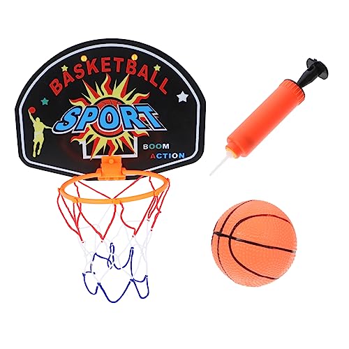 NESTINGHO 1 Satz Basketballständer Für Kinder Kleinkindspielzeug Mini-basketballkorb Indoor Basketbälle Für Kinder Spielzeug Für Draußen Basketbälle Im Freien Spielzeug Für Kleinkinder Pp von NESTINGHO