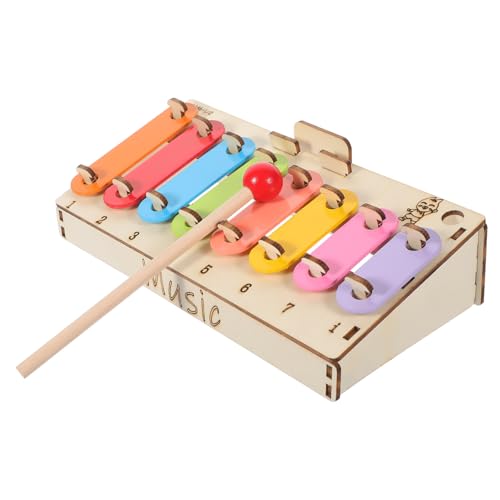 NESTINGHO 1 Satz Handpercussion Bausatz DIY-xylophon-bastelarbeiten Für Kinder DIY-xylophon Für Kinder Lustiges DIY-xylophon-Spielzeug DIY Xylophon-Material Spielzeug DIY Xylophon Holz von NESTINGHO