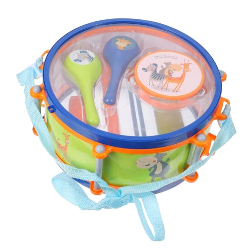 NESTINGHO 1 Satz Jazztrommel für Kinder Schlagzeug für Kinder Musikinstrumente für Babys Kinder Musikinstrumente Kinder Schlagzeug Set Kinder Musikalische Percussion Set Spielzeug Plastik von NESTINGHO