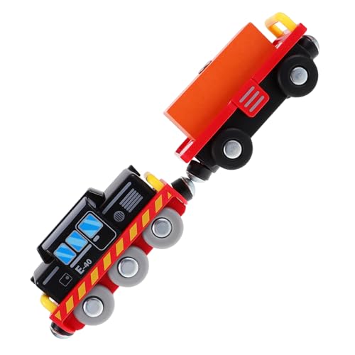 NESTINGHO 1 Satz Kinder Kunststoff Trolley Bagger Träger Kombination Miniatur Zug LKW Kinder Zug Spielzeug Spielzeug Zug Modell Zug Spielzeug Für Kinder Zug Traktor Spielzeug Spielzeuge von NESTINGHO