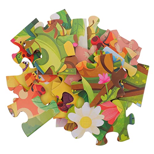 NESTINGHO 1 Satz Puzzle Für Kinder Kleinkindspielzeug Kinderspielzeug Puzzles Für Kinder Im Alter Von 4-8 Jahren Rätsel Für Kinder Kleinkind Rätsel Spielzeug Für Kinderspiele Papier von NESTINGHO