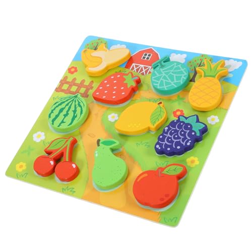 NESTINGHO 1 Satz Spielzeug für Kleinkinder Kleinkindspielzeug knobeleien für Kinder laubsägen für Kinder Kinderspielzeug Puzzle Rätsel für Kleinkinder Rätsel für Kinder Holz von NESTINGHO