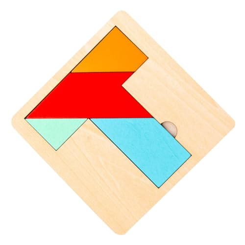 NESTINGHO 1 Satz Vierteiliges Puzzle DIY-Puzzle Bausteinspielzeug Lernspielzeug für Kinder sicherheitsleine für Kinder rätselbuch Kinder Holzpuzzle Puzzle-Spielzeug für Kinder hölzern von NESTINGHO