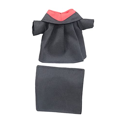 NESTINGHO 1 Set Puppenkleidung Abschlusskleid Und Mütze Stofftier Kleidung Prinzessin Puppenkleid Machen Sie Ihre Eigenen Stofftiere Abschluss Puppenkleidung Puppenkleider Puppen von NESTINGHO