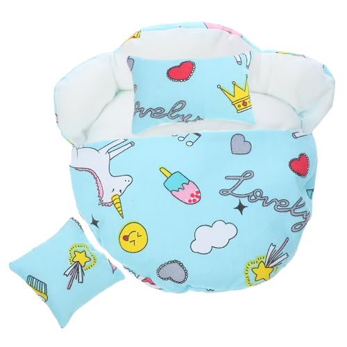 NESTINGHO 1 Set Puppenschlafsack Bettschlafsack Puppenschlafsack Zur Dekoration Puppenschlafsack Schlafsack Gefüllte Puppen Schlafsack Zarter Puppenschlafsack Polyester von NESTINGHO