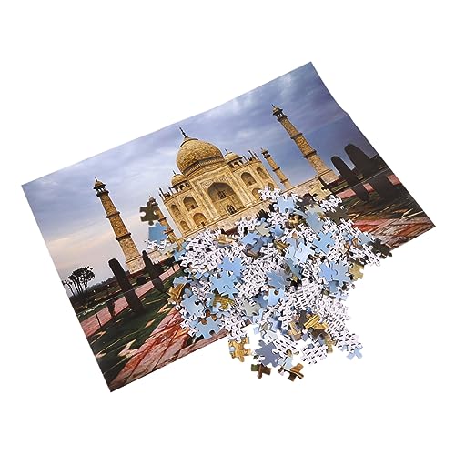 NESTINGHO 1 pädagogisches Puzzle Bilderrätsel-Spiel Mahal-Puzzle Puzzles für Erwachsene Gehirn-Puzzle-Puzzle zabawki stymulujące rozwój Educational Toys puzzletisch Papierpuzzle von NESTINGHO