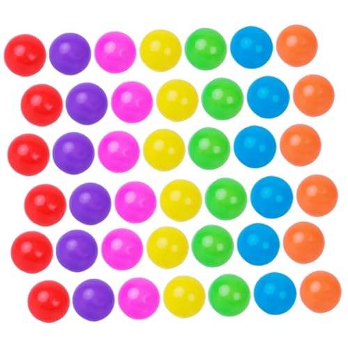 NESTINGHO 100st Meeresball Spiel Ozeanbälle Kehrteproofballpit Zurück -Pool-bälle Schwimmbadbälle Runde Spielbälle Bällebad Bälle Für Kinder Spielzeug Für Kinder Colorful Plastik von NESTINGHO