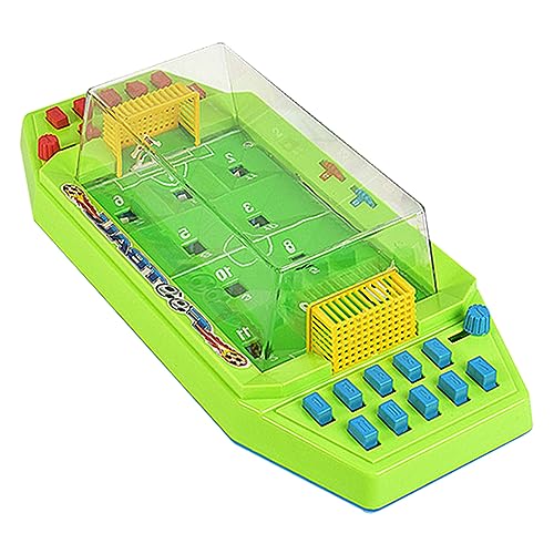 NESTINGHO 1Stk Mini-Fußballspielzeug Fußballspiel für Kinder Miniatur-Desktop-Fußball Mini-Tischfußballspiel Tragbares Fußballspiel interaktives Spielzeug tischfußball Kinder Green von NESTINGHO