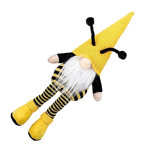 NESTINGHO 1stk Bienen Mit Langen Beinen Tagespuppendekoration Entzückendes Bienenspielzeug Tag Plüschtiere Schwedischer Tomte Zwerg Küche Restaurant Puppe Ornament GNOME Puppe Stoff von NESTINGHO