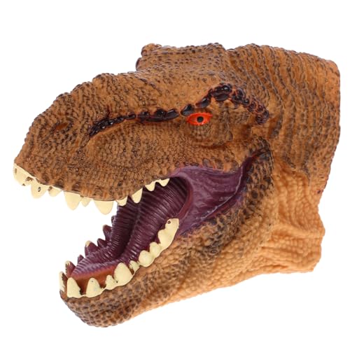 NESTINGHO 1stk Dinosaurier-marionetten-Handschuhe Dinosaurier-Figuren-Spielzeug Tierhandpuppen Tierkopf Fingerpuppe Jungenspielzeug Handpuppe Spielzeug Dinosaurier-handpuppe Weiches Gummi von NESTINGHO