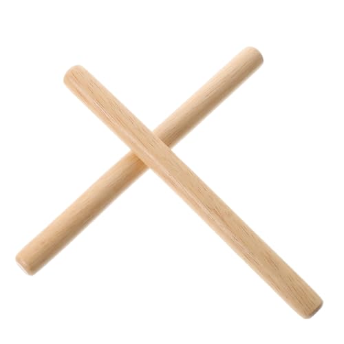 NESTINGHO 2 STK Instrument Stick Rhythmus Stick Kinder Trommelstöcke Schlägelstöcke Für Trommeln Mallets Drumstick-Instrument Kinderinstrumente Kinderwerkzeuge Musikalische Stöcke Holz von NESTINGHO