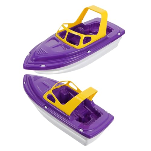 NESTINGHO 2st Spielzeug Badewanne Boot Badeboote Boot Für Badewanne Boote Für Badewanne Kleines Kinderboot Violett Plastik von NESTINGHO