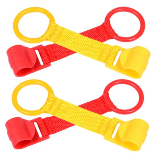 NESTINGHO 4 Stück Laufstall Handzugring Gymnastikringe Für Kinder Zugringe Für Babyhelfer Auto Babybadewanne Pull Up Aufblasbarer Babystuhl Gehgeschirr Badewannensitz Zaun Aus von NESTINGHO