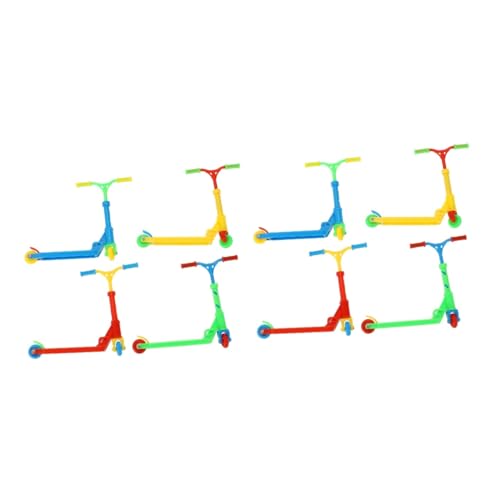 NESTINGHO 8 Stück Finger Skateboard Kinder Roller Mini Roller Kinder Fingerspielzeug Winzige Roller Kidsbop Gehirnspielzeug Tragbares Fingerspitzen Spielzeug von NESTINGHO