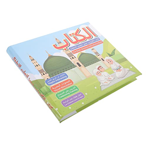 NESTINGHO Arabisch Lernen Kleinkind Lernbuch Sensorisches Spielzeug Für Kleinkinder Alter 2–4 Arabisch Englisch Kinderbücher Vorschule Beschäftigtes Buch Alter 3 Vorschul von NESTINGHO