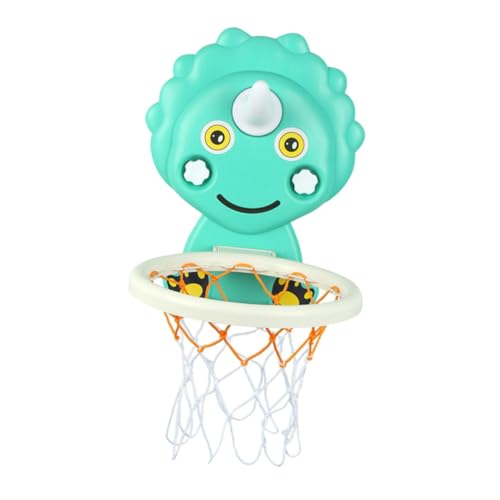 NESTINGHO Basketballkorb Für Kinder Faltbares Basketballspielzeug Badewanne Basketballkorb Indoor-basketballkorb Sportspielzeug Für Jungen Miniatur Mini-basketballständer Plastik Light Green von NESTINGHO