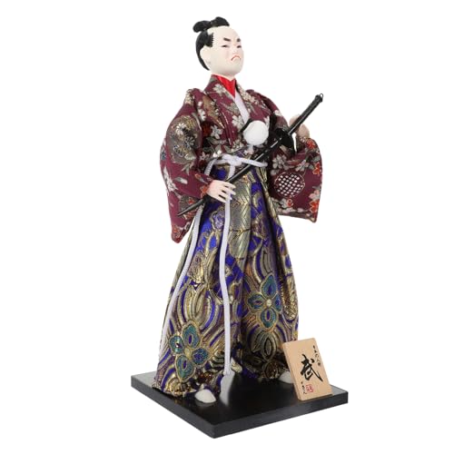 NESTINGHO Bushido Actionfigur Japanisches Partyzubehör Einweihungsgeschenk Ornamente Tischdekoration Japanischer Artware Japanische Schreibtischdekoration von NESTINGHO