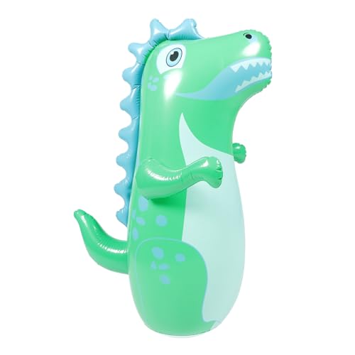 NESTINGHO Dinosaurier-Becher Kinderspielzeug Spielzeuge Kinder Boxsäcke Aufblasbarer Dinosaurierbecher Blow up Tumbler Spielzeug Boxspielzeug Für Kinder Aufblasbarer Becher Green PVC von NESTINGHO