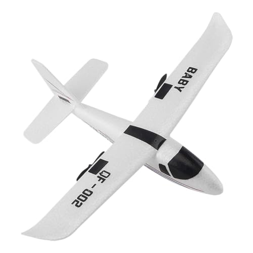 NESTINGHO Fern Gesteuertes Segel Flugzeug Schaumstoffspielzeug Für Kinder 3D-flugzeugmodelle Flugzeugspielzeug Für Kleinkinder Schaumflugzeug Werfen Flugzeug Auseinander Nehmen Weiß von NESTINGHO