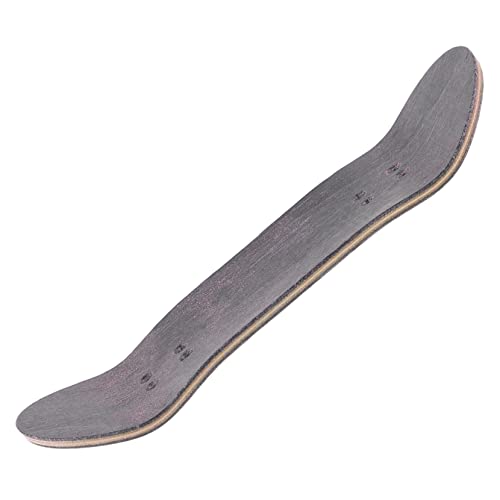 NESTINGHO Finger-Skateboard Fingerspielzeug-Skateboards Griffbrett Kompaktes Fingerskateboard Fingertrainingsgerät Surf-Skateboard-Deck Zubehör Für Fingerspitzenbewegungen Hölzern Black von NESTINGHO