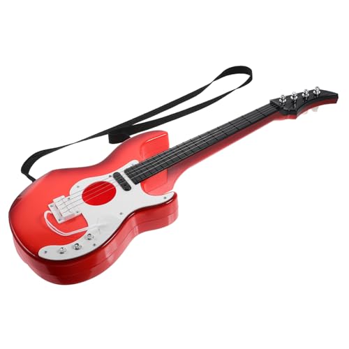 NESTINGHO Gitarrenspielzeug Für Kinder Gitarren-lernspielzeug Realistische Gitarrenfigur Bass Gitarrenmusikspielzeug Musikalisches Lernspielzeug Instrument Musikspielzeug Kinder Abs von NESTINGHO