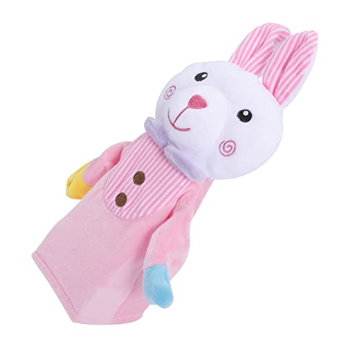 NESTINGHO Hase Handpuppe Tier-Hand-Party-Spielzeug Osterhasen-plüsch Tiere Spielzeug Tierhandpuppen Cartoon-handpuppenspielzeug Puppen Zum Geschichtenerzählen Plüschtiere Pp Baumwolle von NESTINGHO