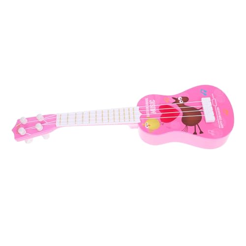 NESTINGHO Kinder Gitarre Kinder Ukulele kinderinstrumente Children Toys Kinderzimmer Accessoire Kinderspielzeug Musikinstrument für Kinder Musikinstrumentenmodell Mini-Musikspielzeug Plastik von NESTINGHO