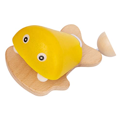 NESTINGHO Kleine Fisch Kastagnetten Für Den Unterricht Handgehaltene Kastagnetten Puzzle Spielzeug Kastagnetten Für Kinder Lernspielzeug Musikinstrumente Kinderspielzeug von NESTINGHO