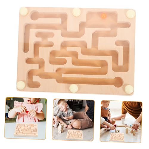 NESTINGHO Labyrinth Kugelbrett Balancierspielzeug Für Kinder Kinder Trainingsspielzeug Kinder Bildungsspielzeug Balance Trainingsspielzeug Puzzle Spiele Für Kinder Perlen Labyrinth von NESTINGHO