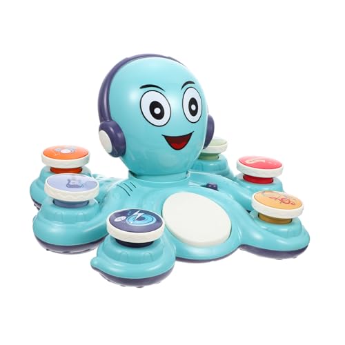 NESTINGHO Octopus Musiklicht Eltern-Kind-Spielzeug Spielzeug für Kleinkinder Spielzeug für Kinder kinderspielzeug elektrisches Musikspielzeug Musikalisches Erleuchtungsspielzeug Plastik Blue von NESTINGHO