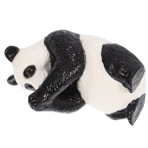 NESTINGHO Panda-Modell Panda-Figur Tierfigur Panda Tiermodell Panda Dekoration Panda Sammelfigur Panda-Verzierung Panda-Handwerk Panda-Statuen Cartoon-Panda Desktop schmücken Plastik von NESTINGHO