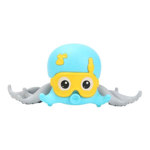 NESTINGHO Schwimmender Oktopus Kriechendes Oktopus-Spielzeug Octopus Wasserspielzeug Oktopus Schwimmendes Spielzeug Badespielzeug Kleinkinder Duschspielzeug Babybadewanne Plastik Blue von NESTINGHO