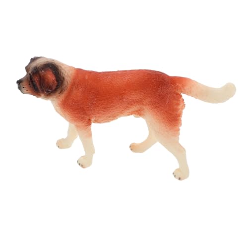 NESTINGHO Simulation Haustier Hund Kleiner Hund Handwerk Hundeornament Für Kinder Hundefiguren Desktop Tierdekor Stehendes Welpenmodell Hundedekoration Simuliertes Tiermodell Tierornament von NESTINGHO