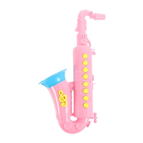 NESTINGHO Simulation Saxophon Kleinkind-Saxophon-Spielzeug Lernspielzeug für Kleinkinder kinderinstrumente musikinstrumente für Kinder pädagogisches Spielzeug Kinder Schlüssel Musikspielzeug von NESTINGHO