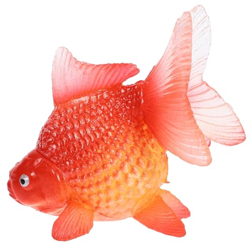 NESTINGHO Simulation Spielzeug Mini Koi Fischfiguren Miniatur Figuren Puppenhaus Miniatur Sammelfiguren Miniatur Karpfen Winzige Figuren So Tun Als von NESTINGHO