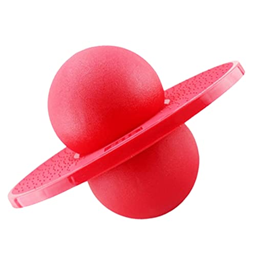 NESTINGHO Sportzubehör Spielzeug für Kinder Kinderspielzeug Sprungbrettball balancieren Balance-Bounce-Board Activity für Kinder aktivity für Kinder Toys Übungsball Springender Ball rot von NESTINGHO