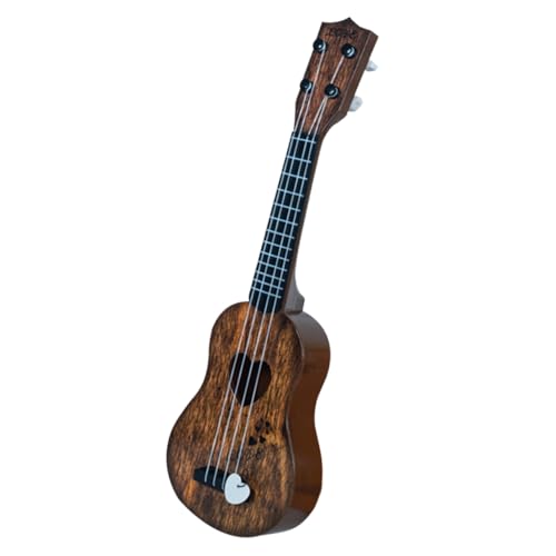 NESTINGHO Ukulele Für Kinder Gitarre Für Kinder Ukulele-Modell Für Kleinkinder Musikinstrumentenmodell Simulationsgitarrenspielzeug Kindergitarre Für Anfänger Ukulele Musikspielzeug Plastik von NESTINGHO