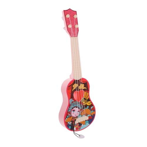 NESTINGHO Ukulele Spielzeug Gitarrenmodell aus Kunststoff Kinder-Ukulele-Spielzeug Ukulele für anfänger Mini-Ukulele Simulations-Ukulele Ukulele für Kinder Ukulele Kinder Plastik von NESTINGHO